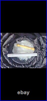 CVNC 9-14 Inch Chakra Symbol Design Frosted Quartz Crystal Singing Bowls Free 2