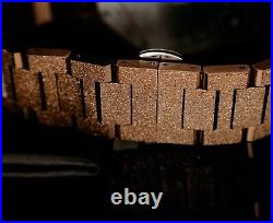 DANTE VELOCE Starlight Frosted ROSE GOLD Ice Out Icy Diamond Watch paul rich