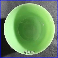 Frosted Green 8 Crystal Singing Bowl Note F Tones Heart Chakra + Mallet Healing