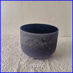 Gems Sapphire B Note Chakra Crown Fusion Frosted Quartz Crystal Singing Bowl 8'