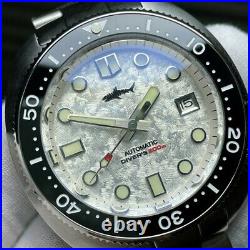 Heimdallr Special Edition Frosty 6105 Willard Turtle NH35A Diver Automatic Watch