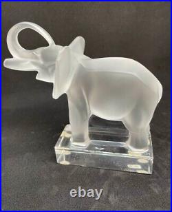 Lalique Crystal Elephant #11801